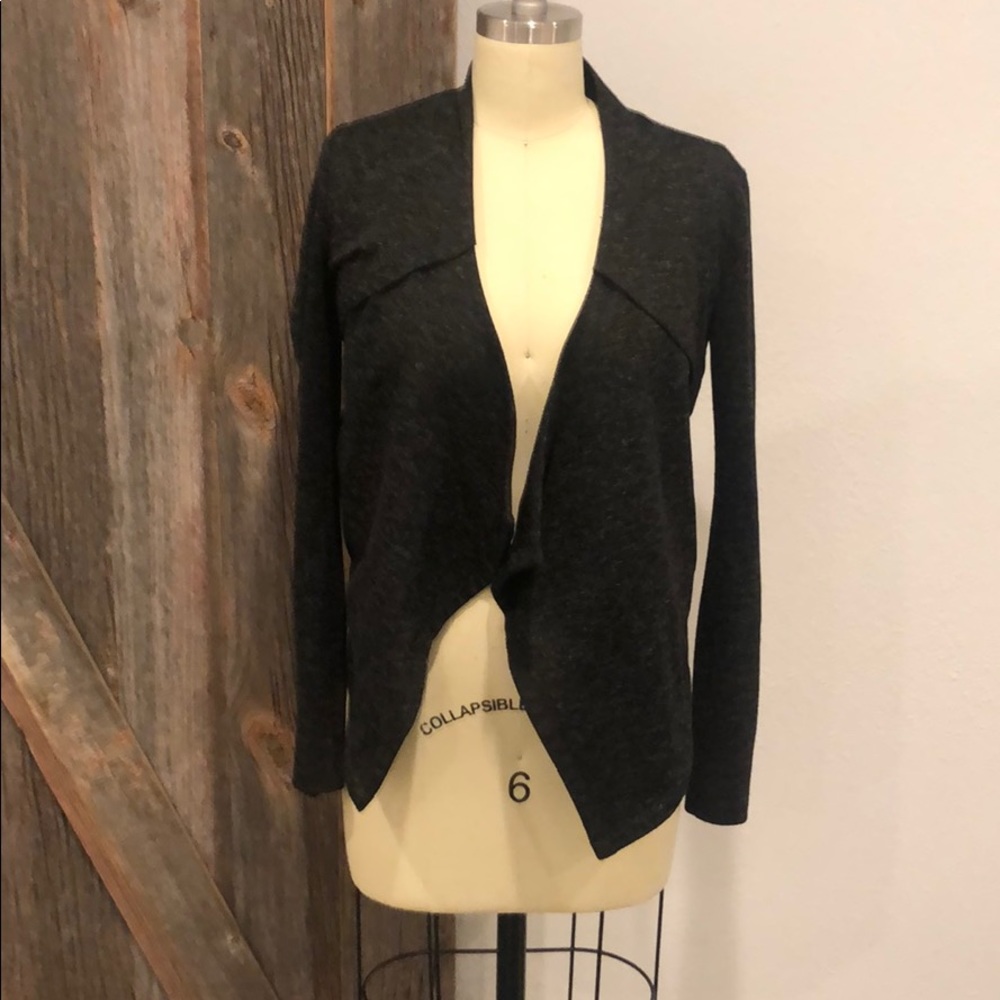 Funktiknal blazer in stretch charcoal, xs
